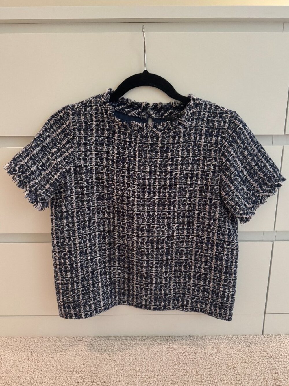 Ann Taylor Factory Tweed Top